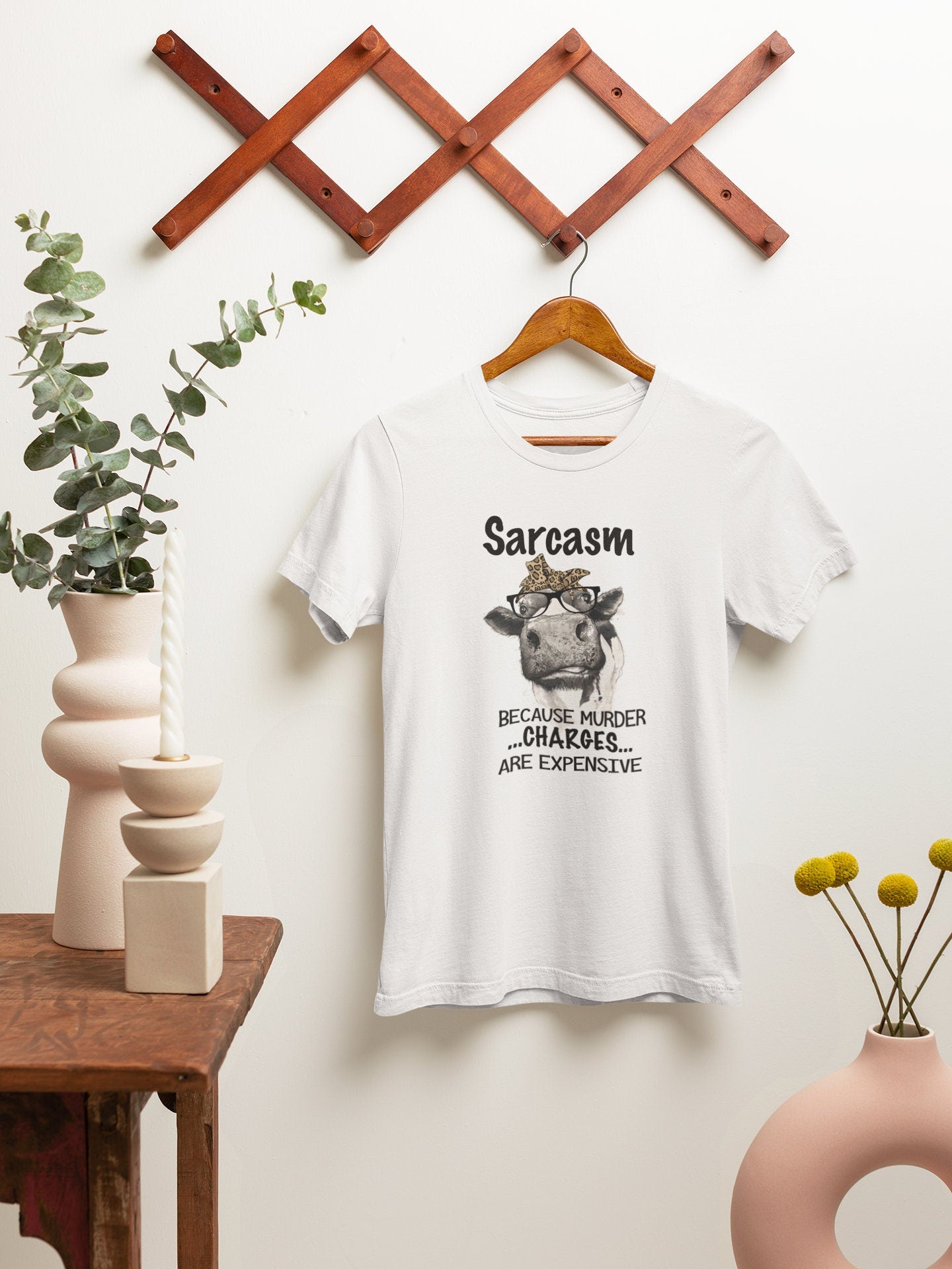 Sarcasm because Murder Charges are Expensive Humorous Unisex Jersey Short Sleeve Tee