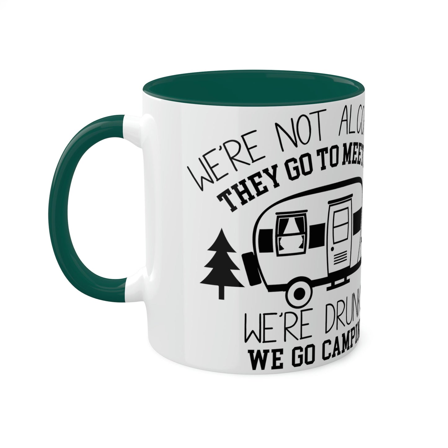 We go Camping Colorful Mugs, 11oz