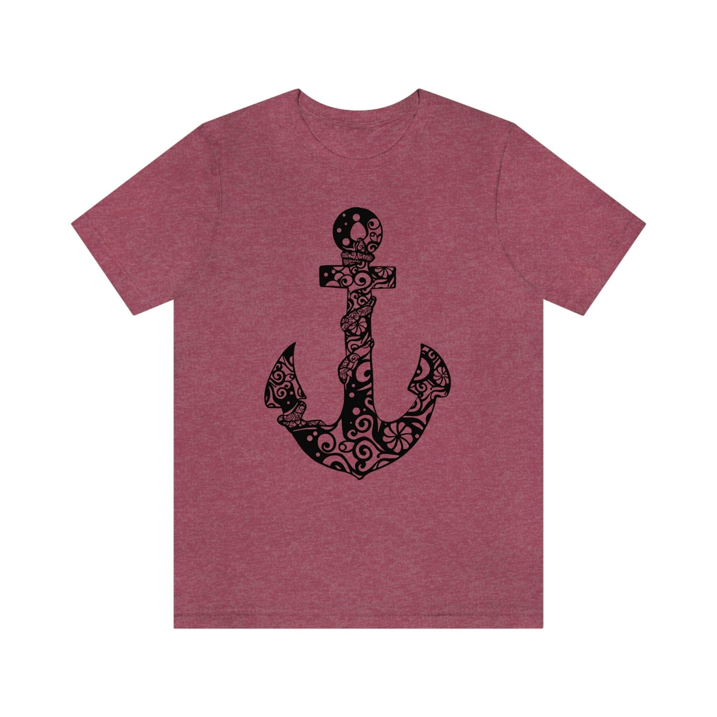 Mandala Anchor Unisex Jersey Short Sleeve Tee
