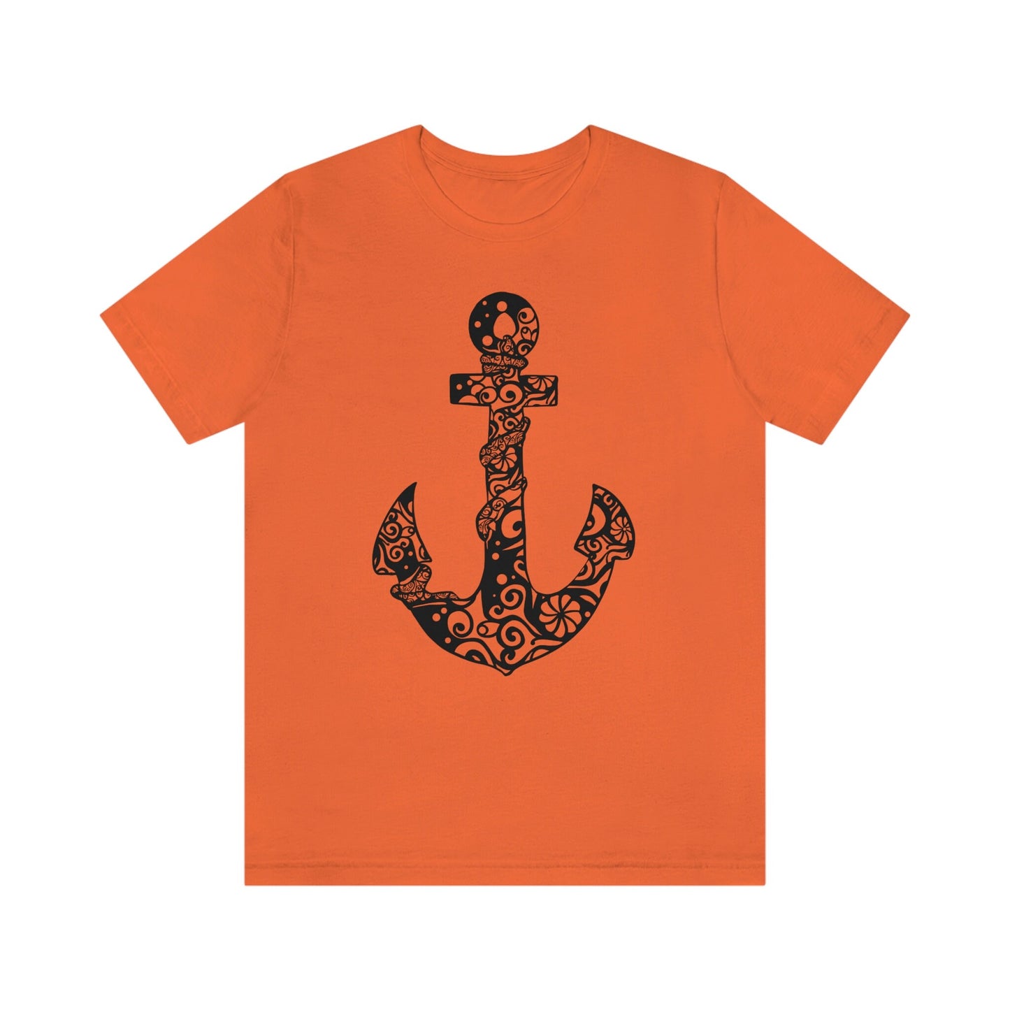 Mandala Anchor Unisex Jersey Short Sleeve Tee