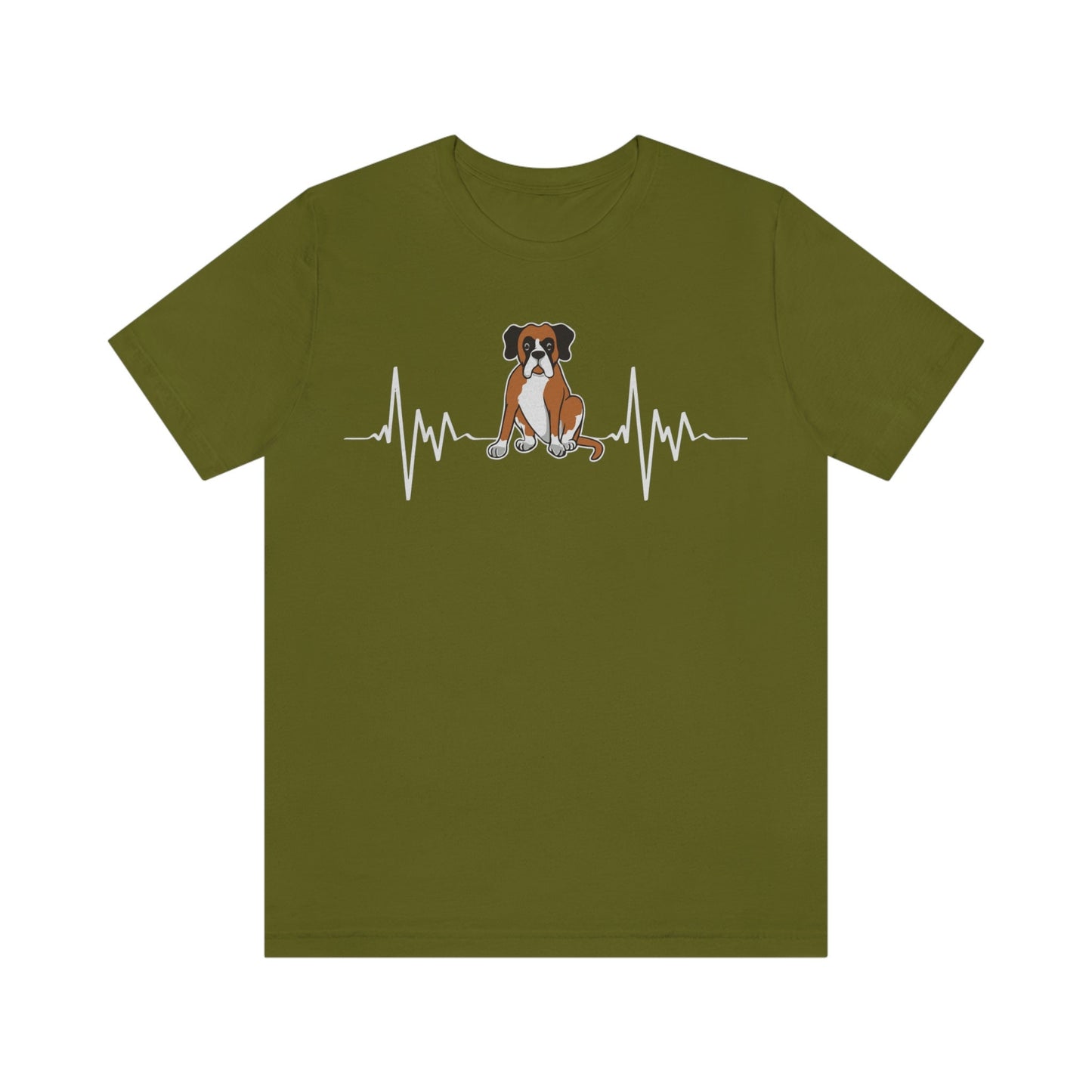 My Boxer has my Heart Beat Unisex Jersey Short Sleeve Tee