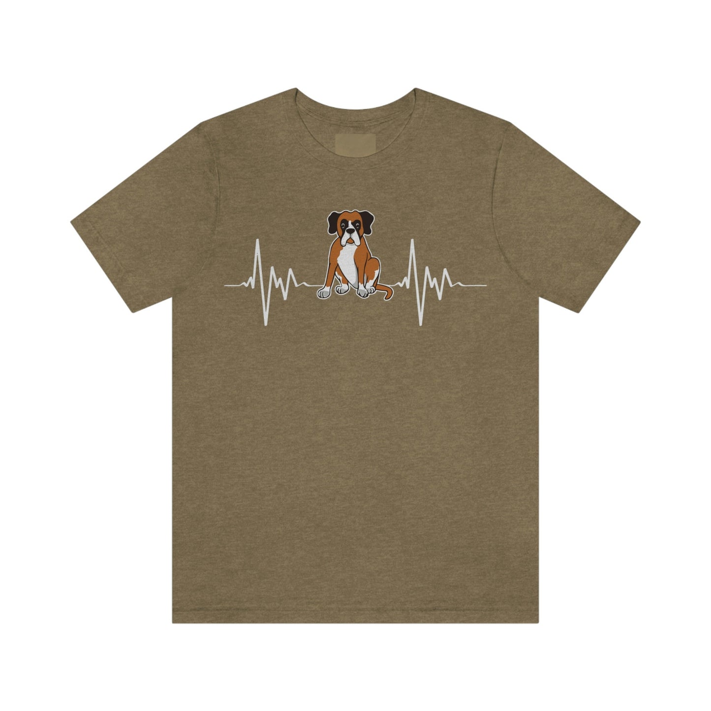 My Boxer has my Heart Beat Unisex Jersey Short Sleeve Tee