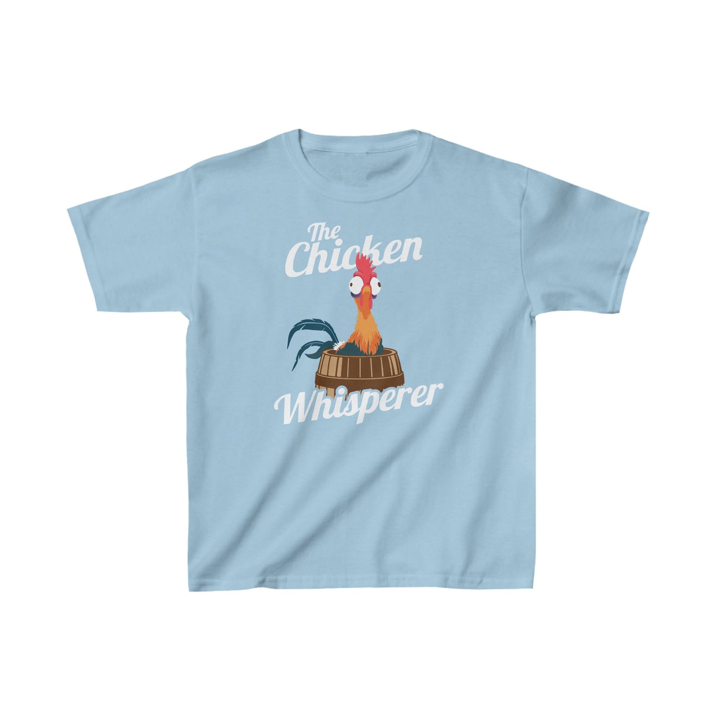 Chicken Whisperer Kids Heavy Cotton Tee