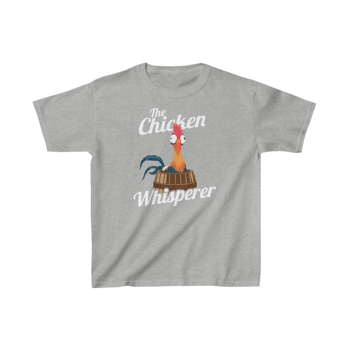 Chicken Whisperer Kids Heavy Cotton Tee