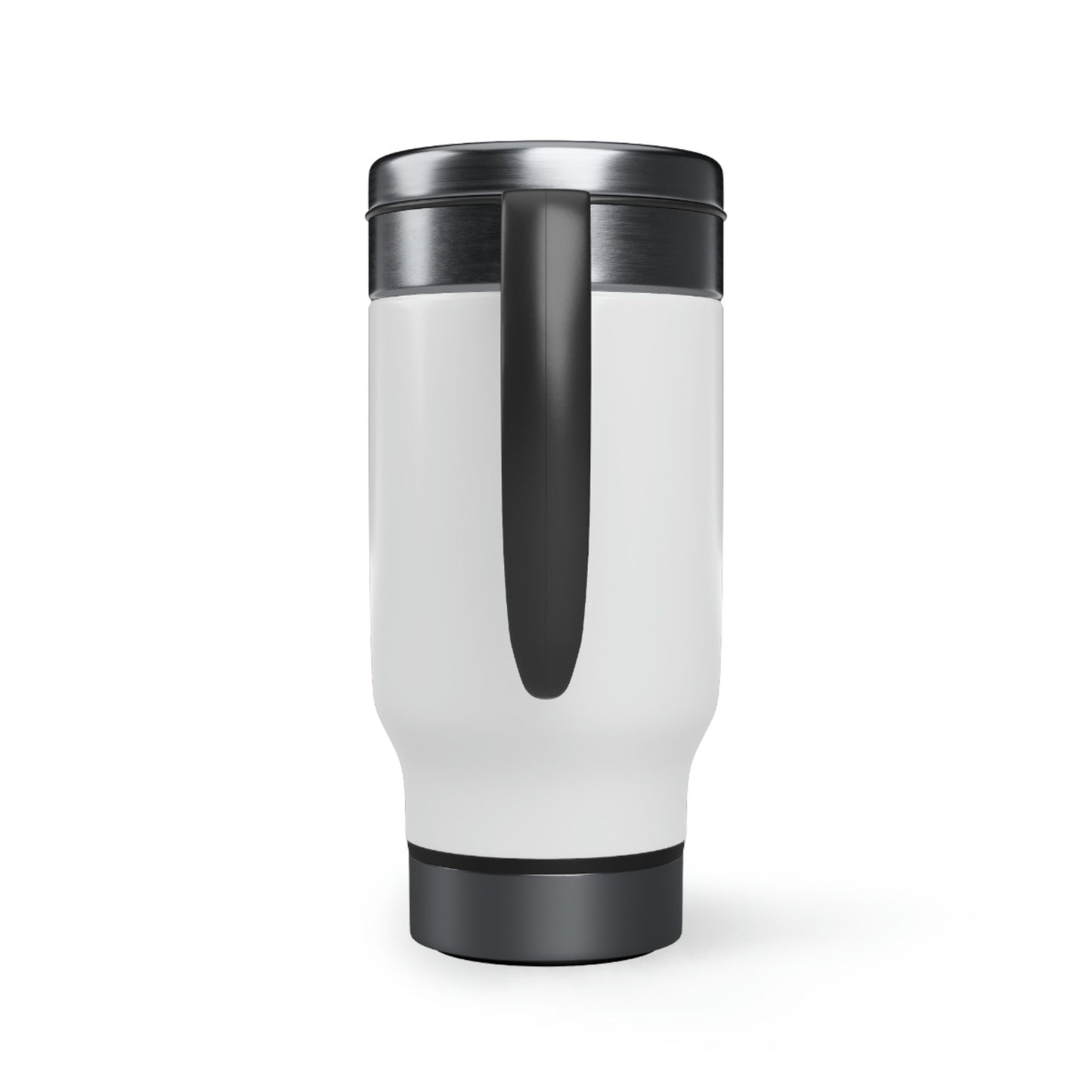 But First Coffee Stainless Steel Travel Mug with Handle, 14oz
