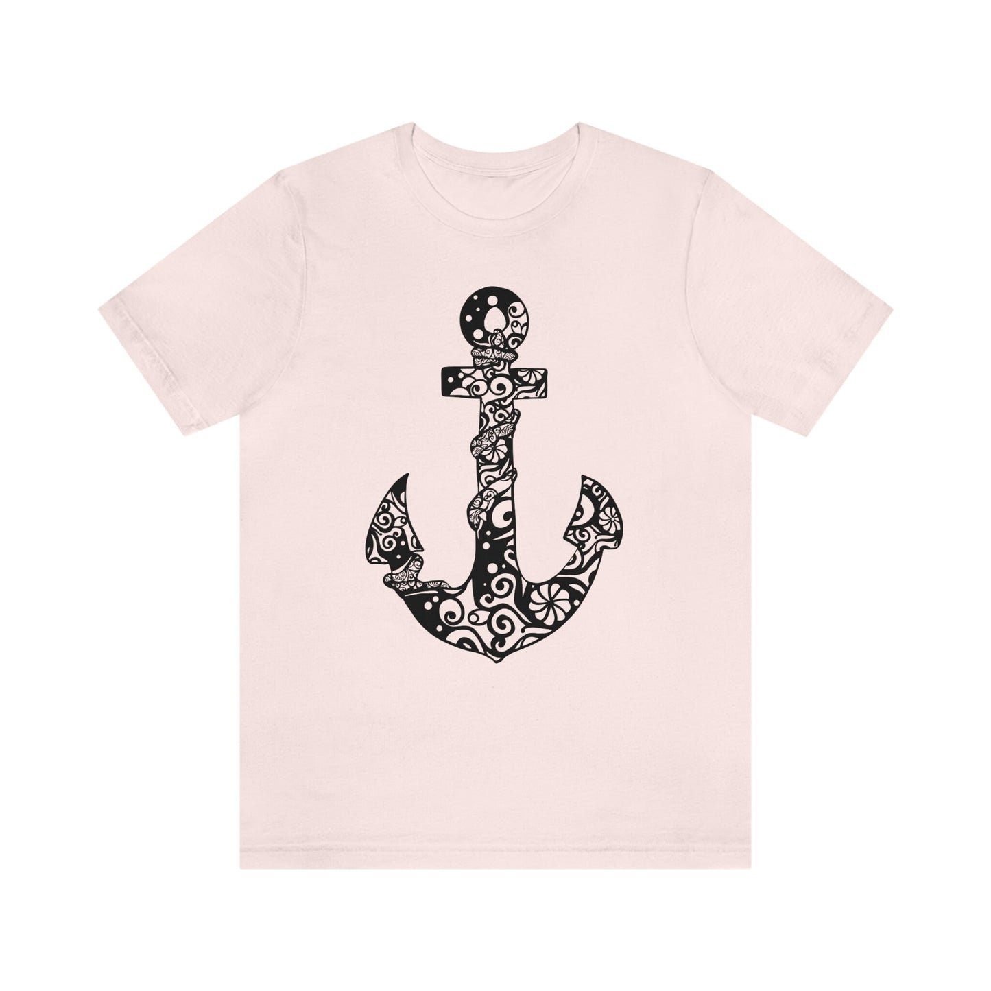 Mandala Anchor Unisex Jersey Short Sleeve Tee