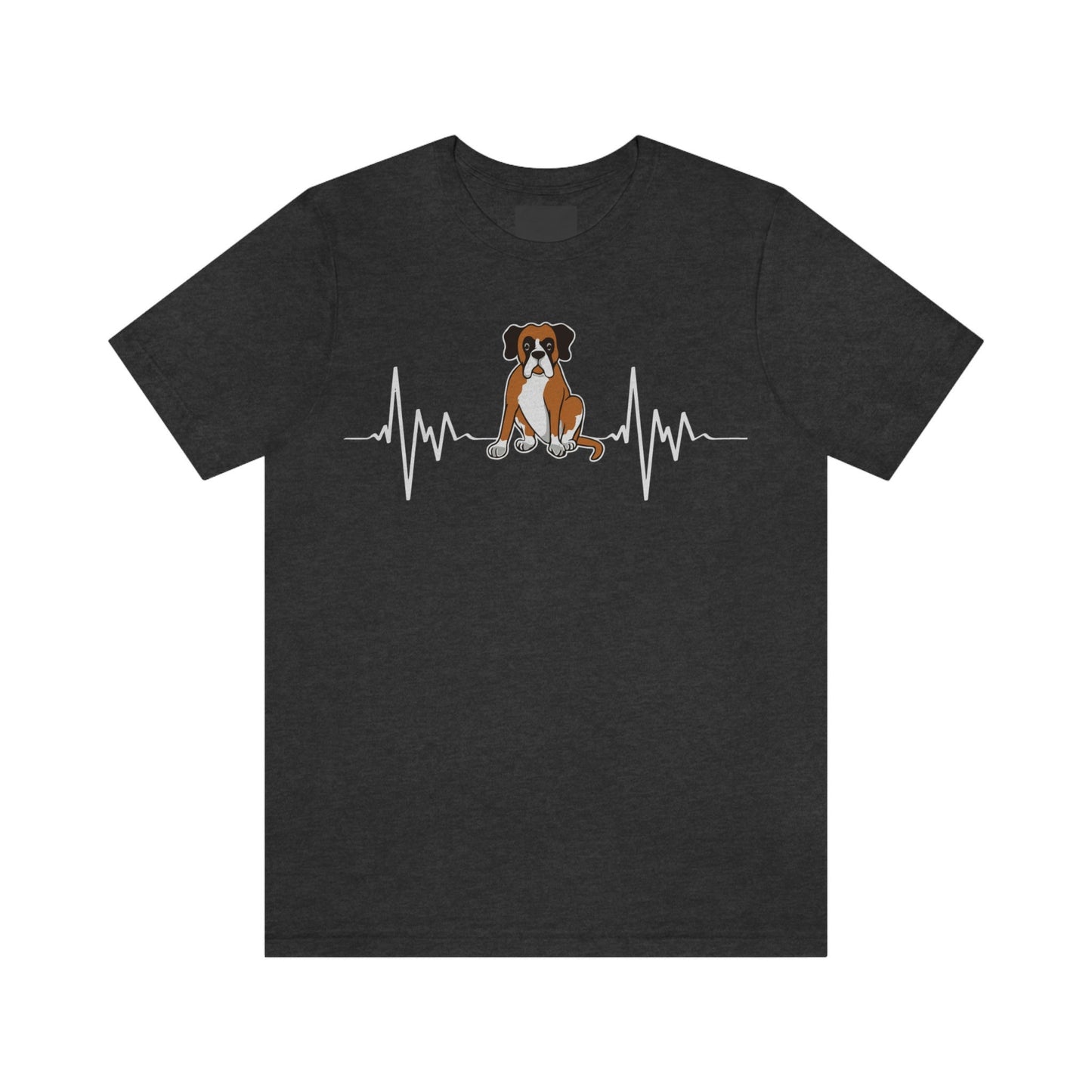 My Boxer has my Heart Beat Unisex Jersey Short Sleeve Tee
