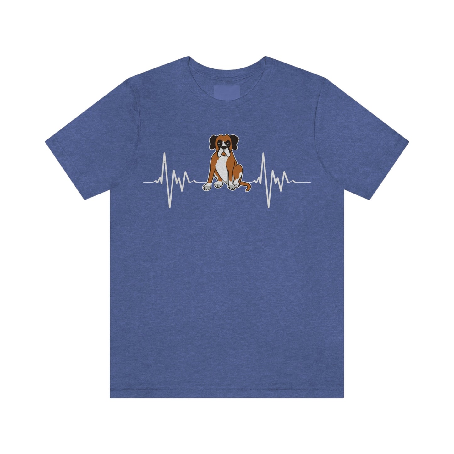 My Boxer has my Heart Beat Unisex Jersey Short Sleeve Tee