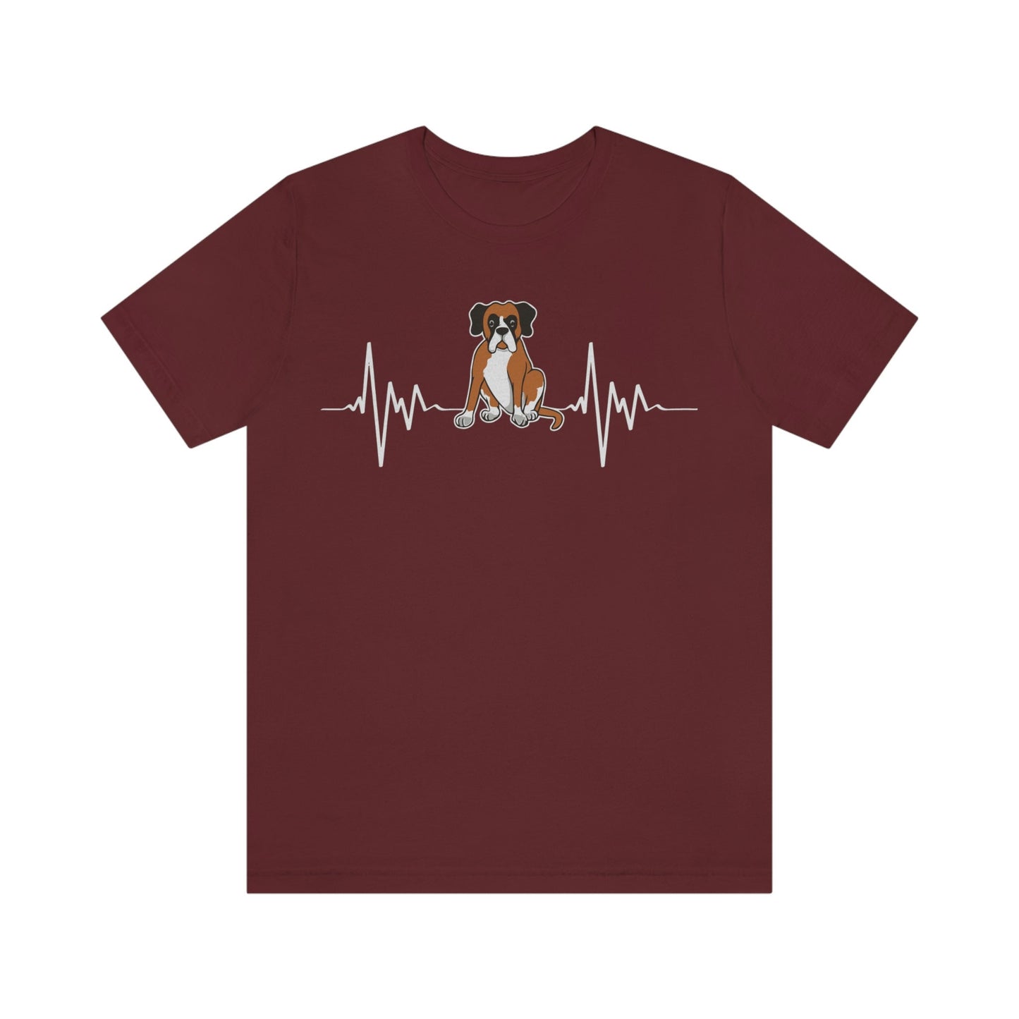 My Boxer has my Heart Beat Unisex Jersey Short Sleeve Tee