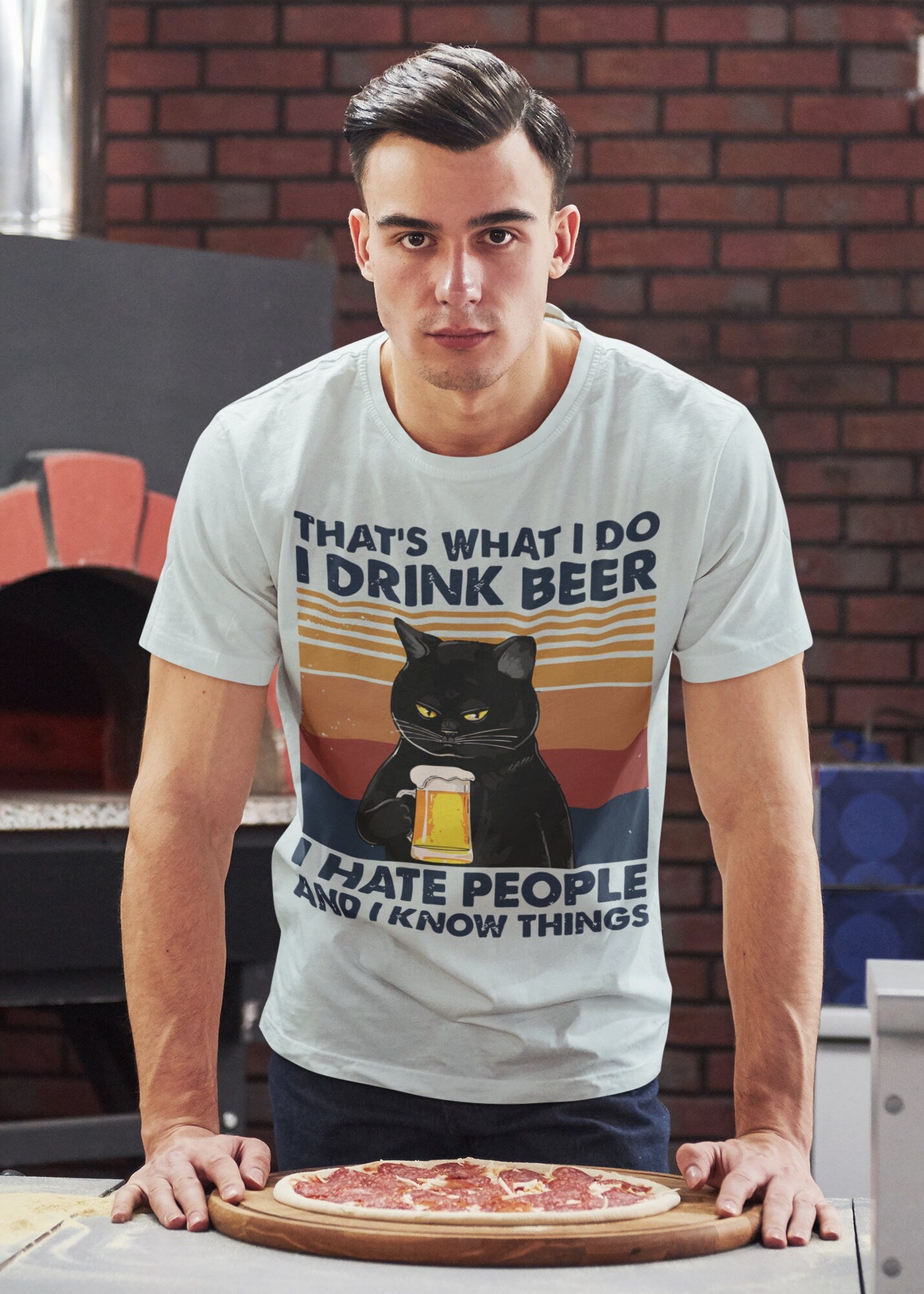 That's what I do, I drink Beer Unisex Jersey Short Sleeve Tee