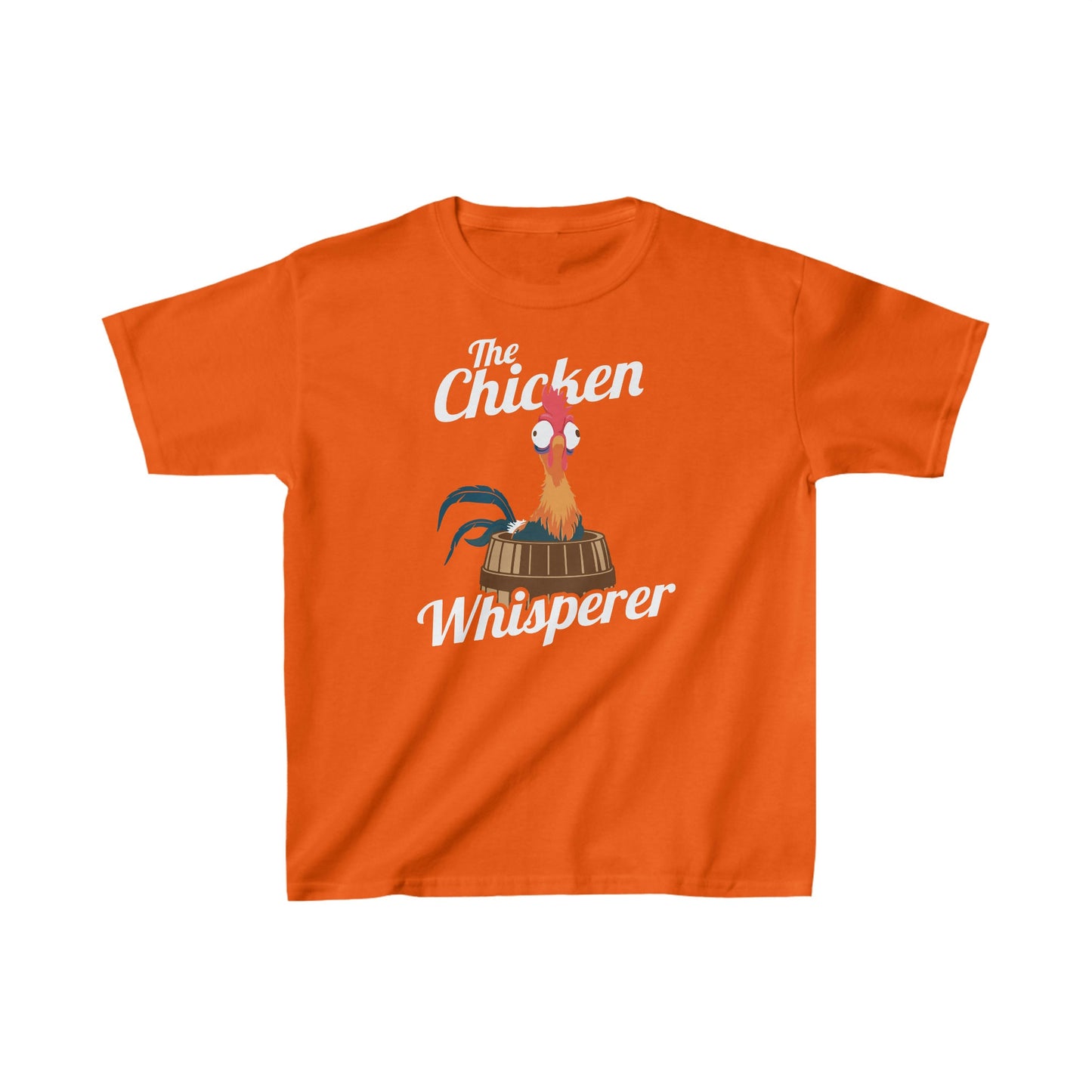 Chicken Whisperer Kids Heavy Cotton Tee