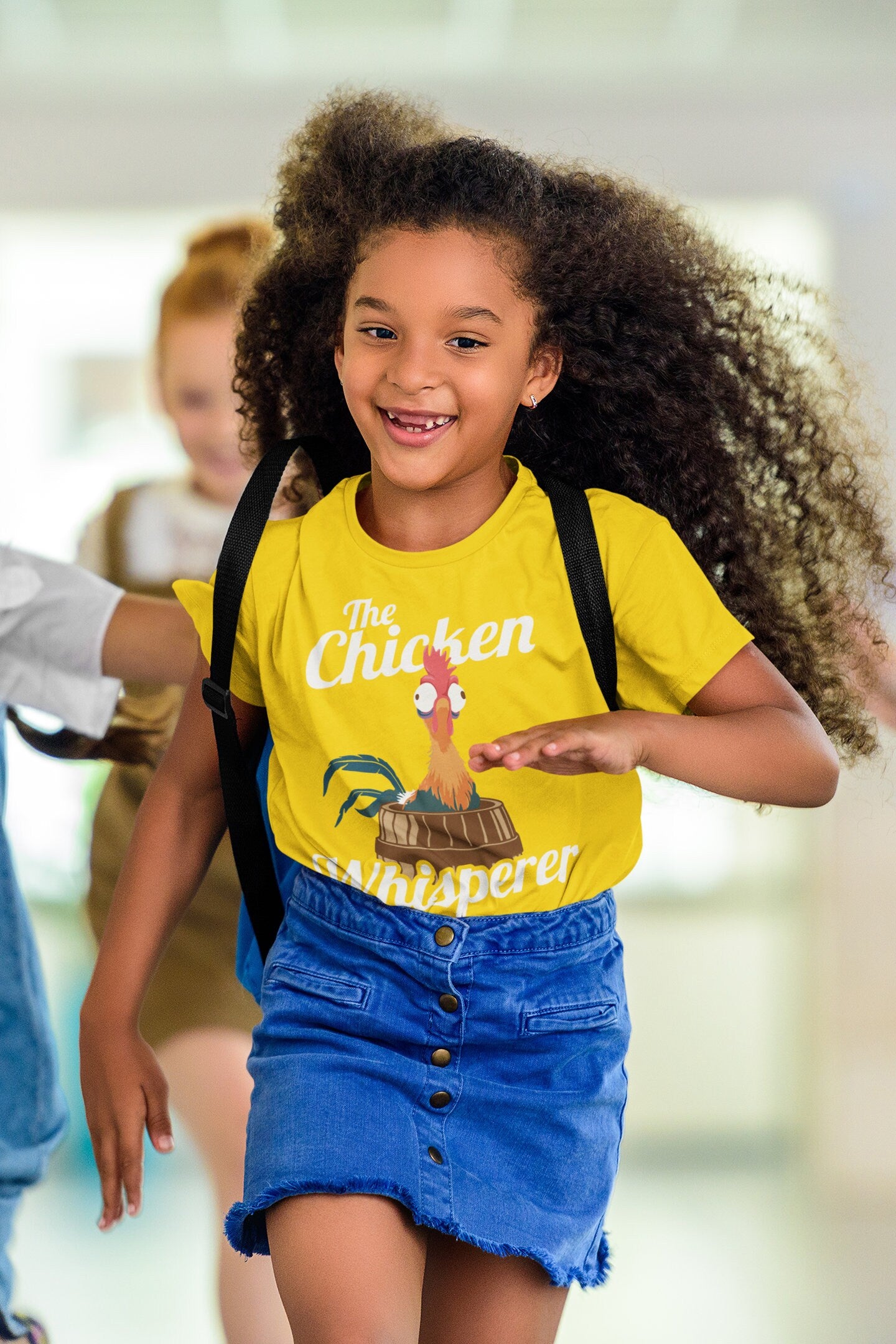 Chicken Whisperer Kids Heavy Cotton Tee