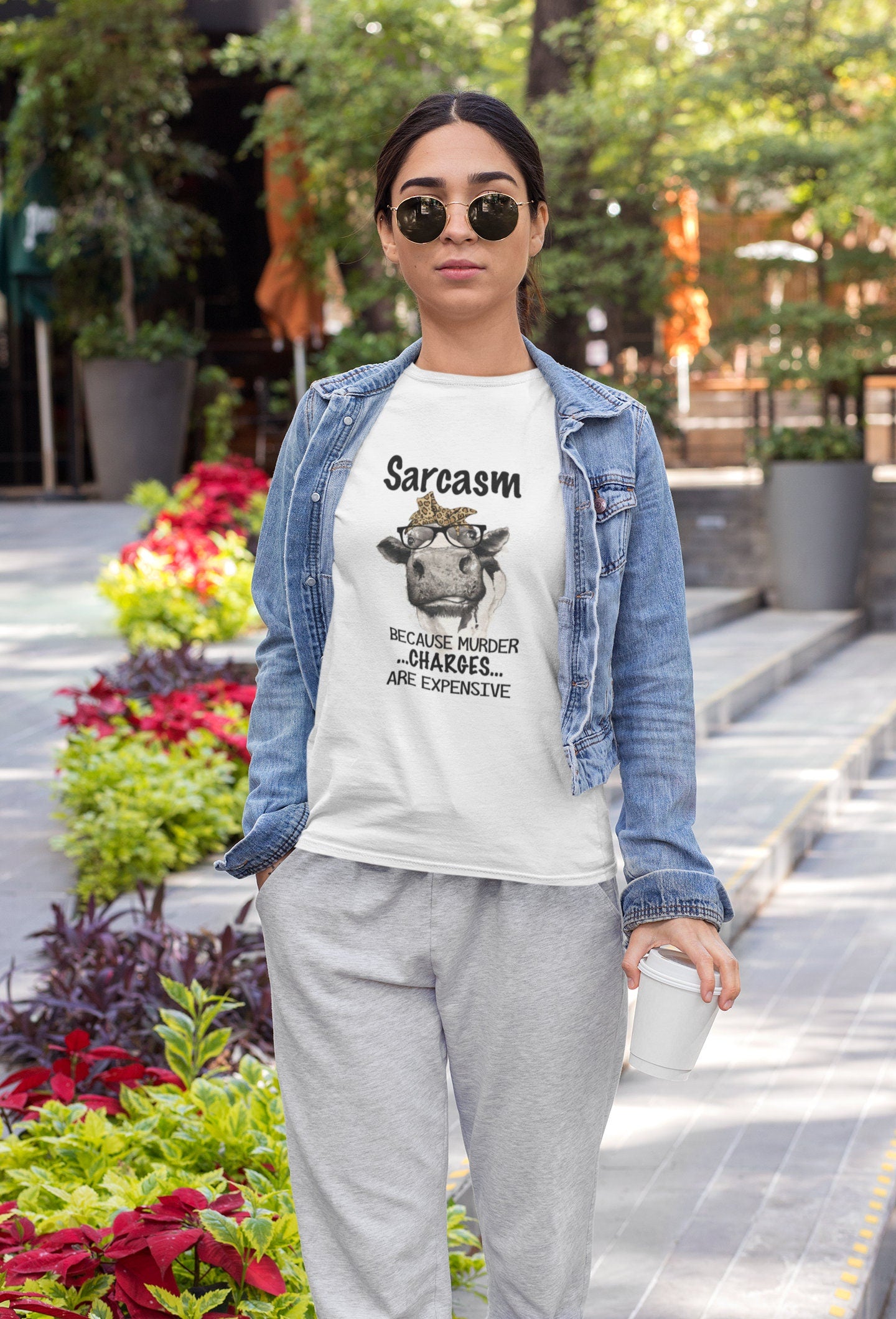 Sarcasm because Murder Charges are Expensive Humorous Unisex Jersey Short Sleeve Tee