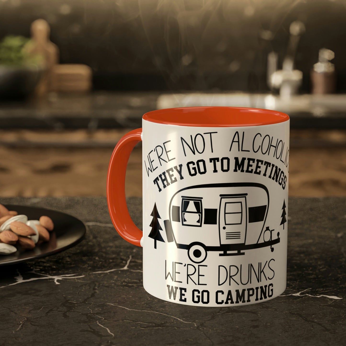 We go Camping Colorful Mugs, 11oz