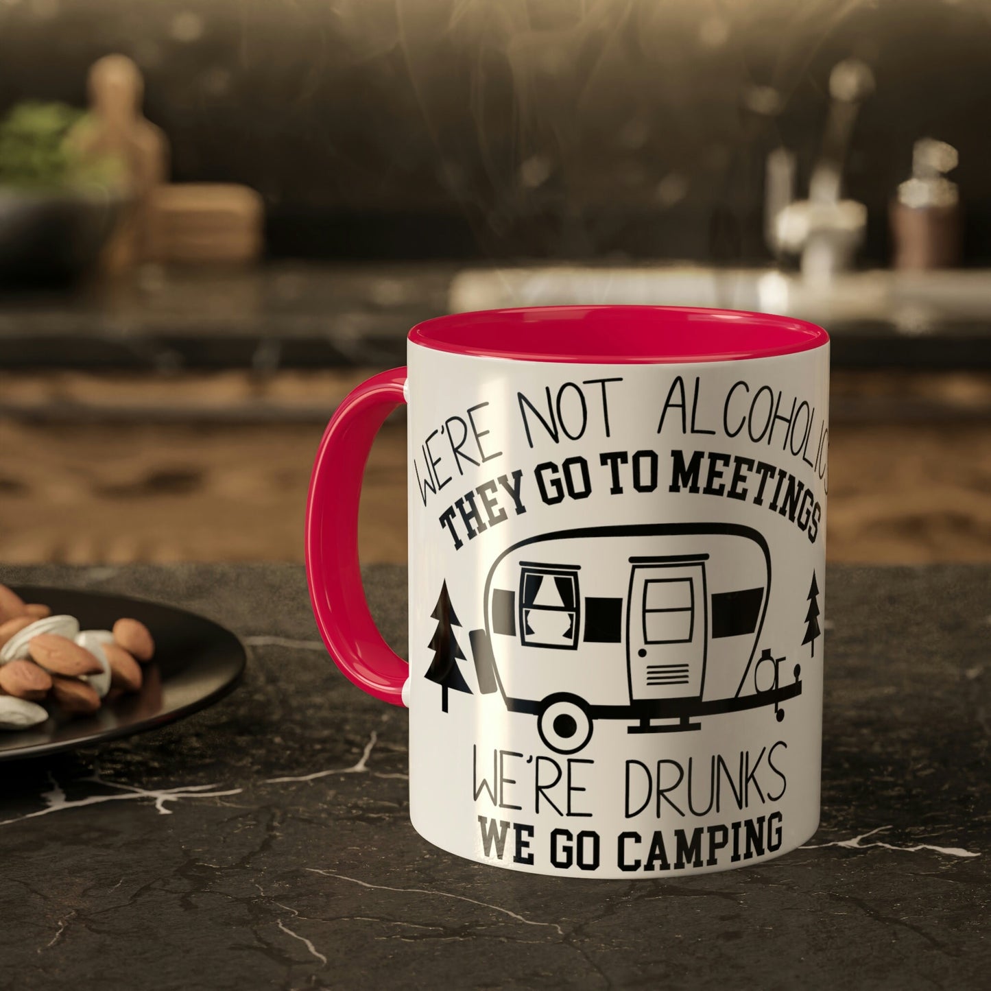We go Camping Colorful Mugs, 11oz