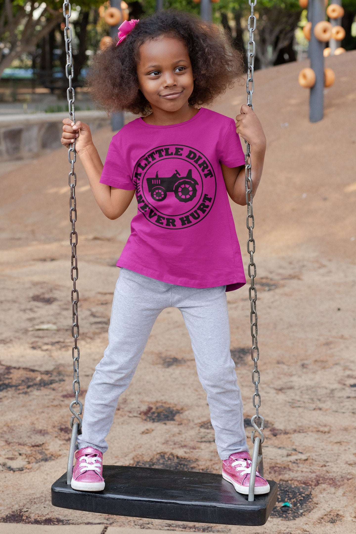 A little Dirt Never Hurt Youth Short Sleeve Tee