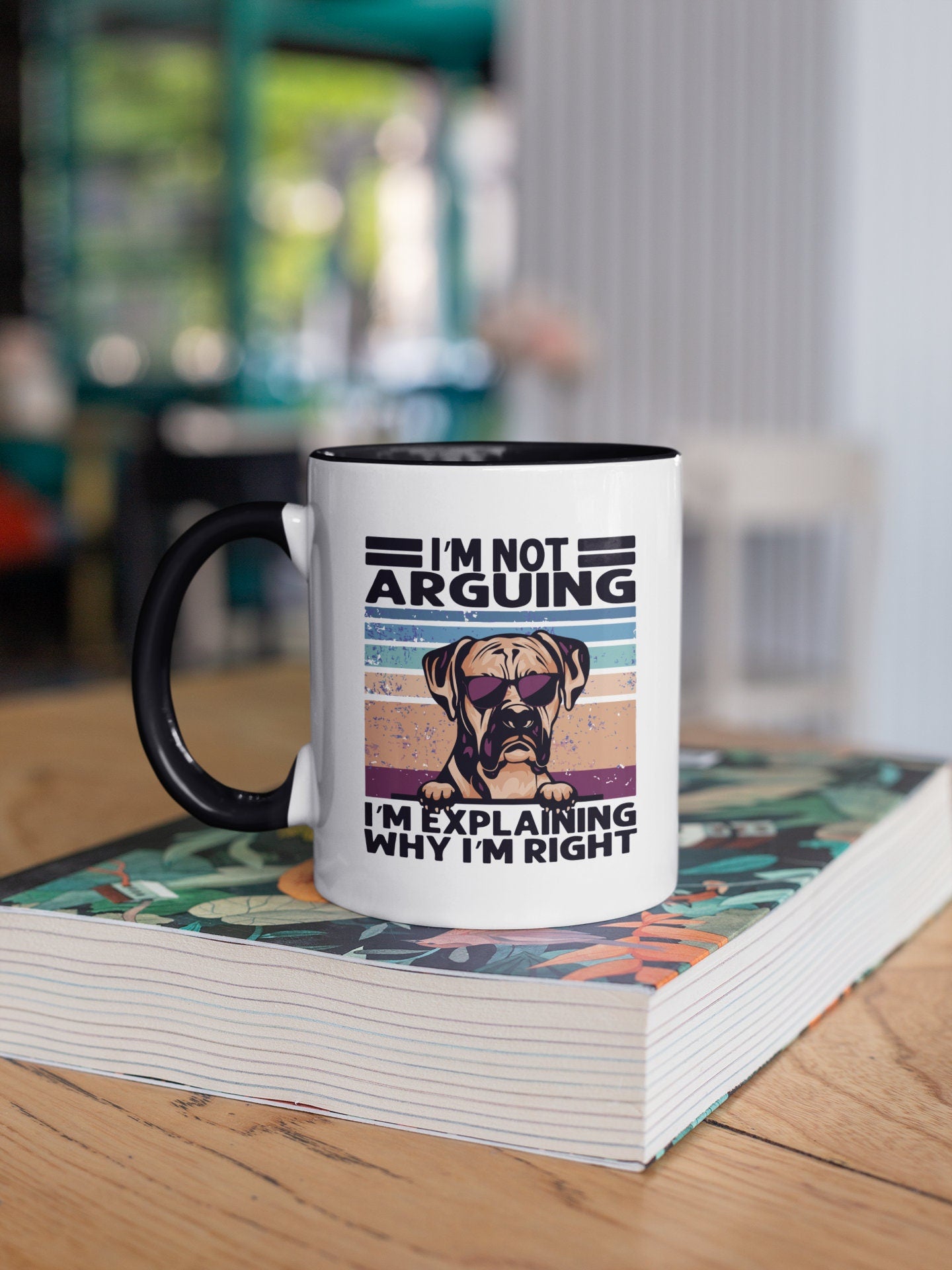 I'm not Arguing, I'm Explaining Why I'm Right Colorful Mug, 11oz