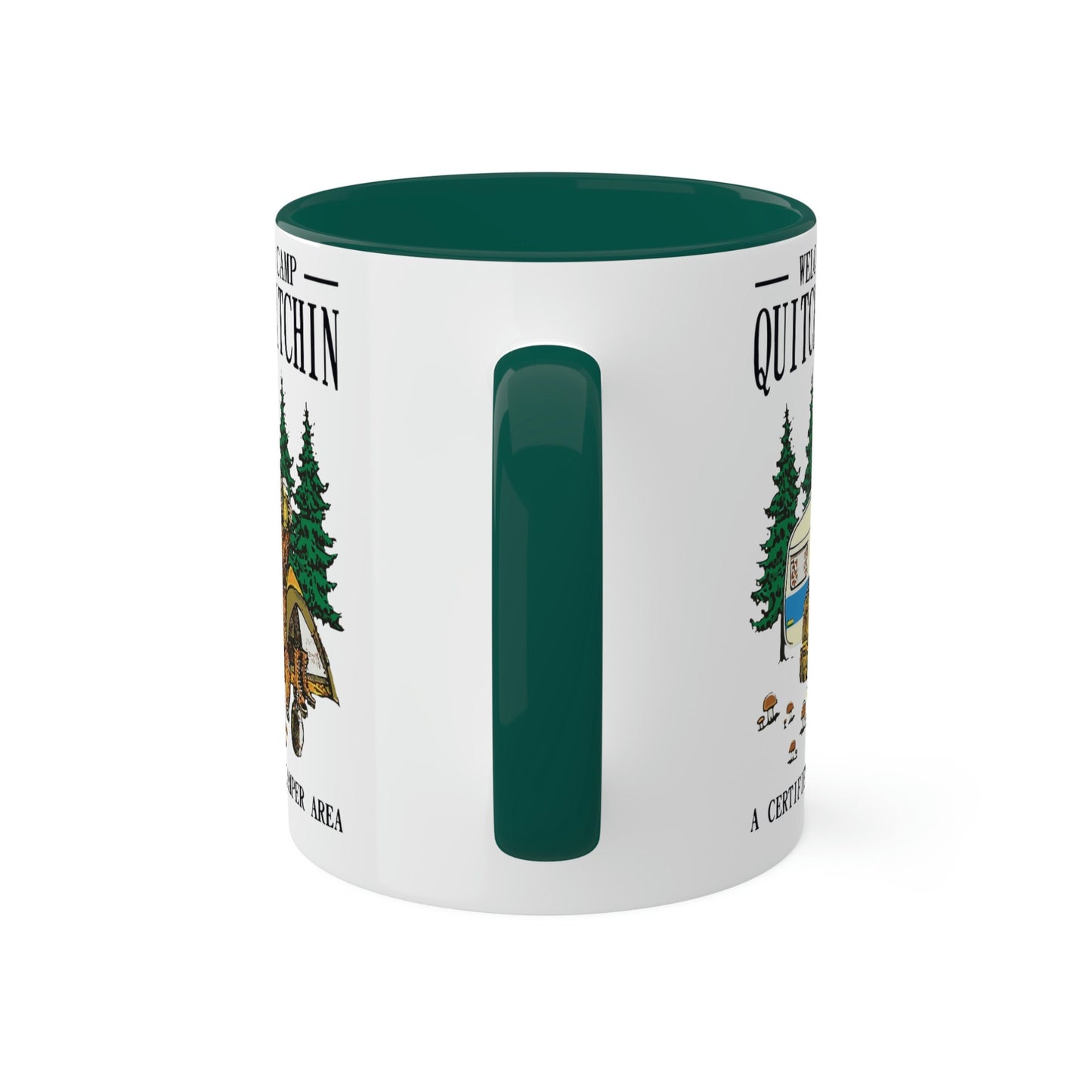 Welcome to Camp Quitcherbitchin, Colorful Mugs, 11oz