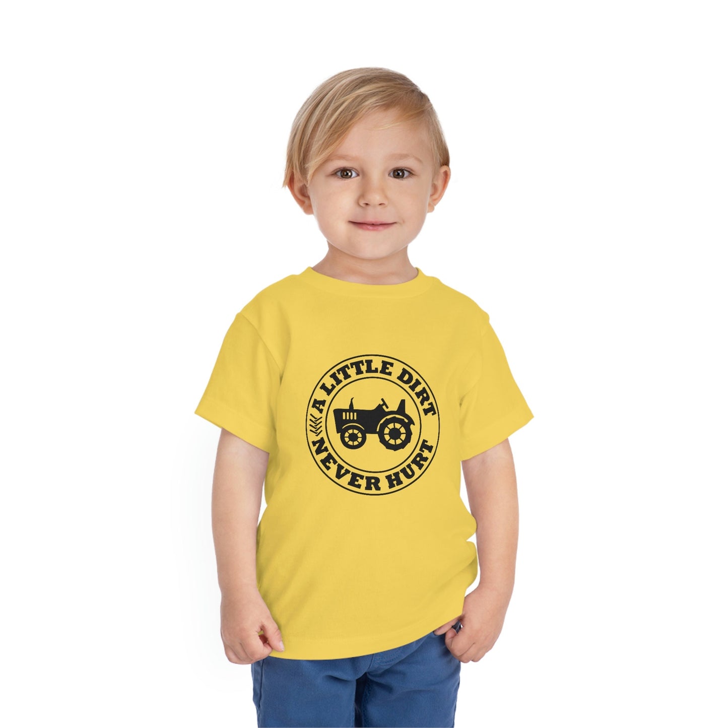 A Little Dirt Never Hurt Toddler / Childs Short Sleeve Tee