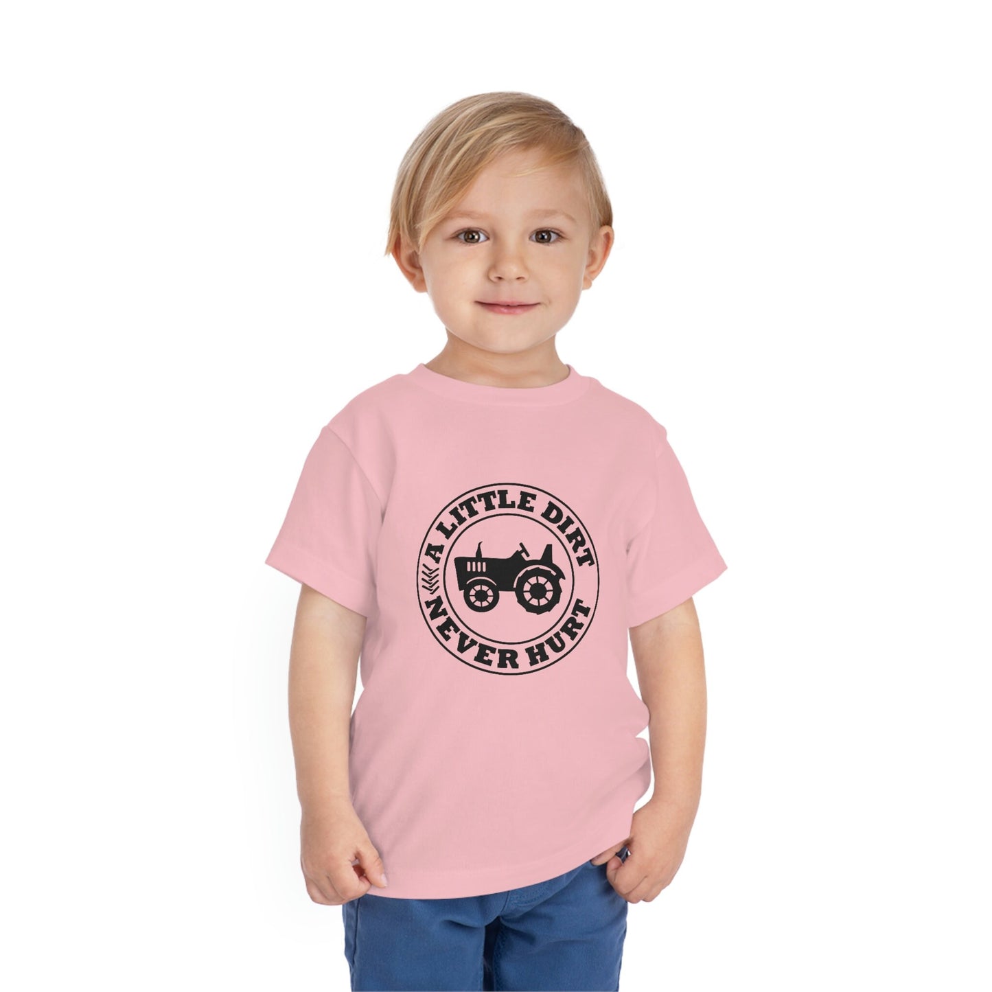 A Little Dirt Never Hurt Toddler / Childs Short Sleeve Tee